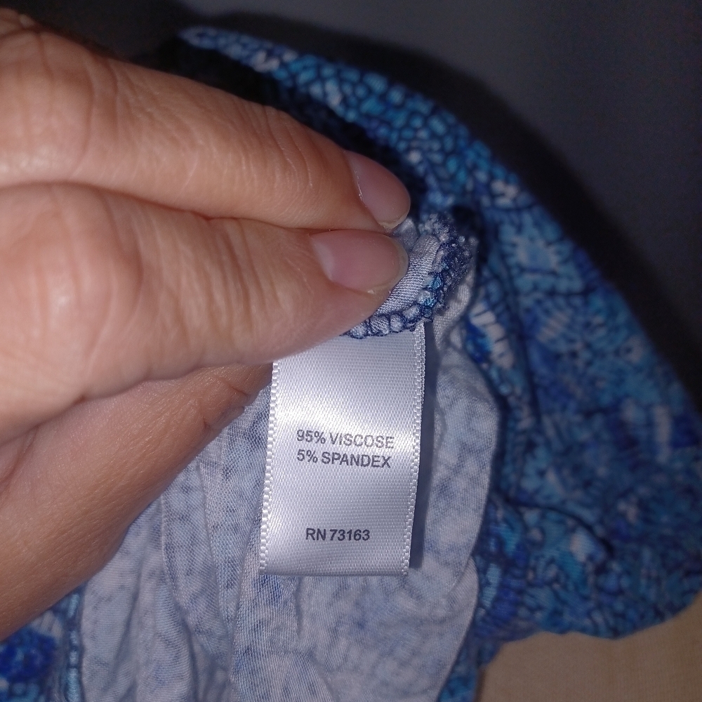 Cupio- 3/4 Sleeve Top- W Sz Large - Picture 8 of 8